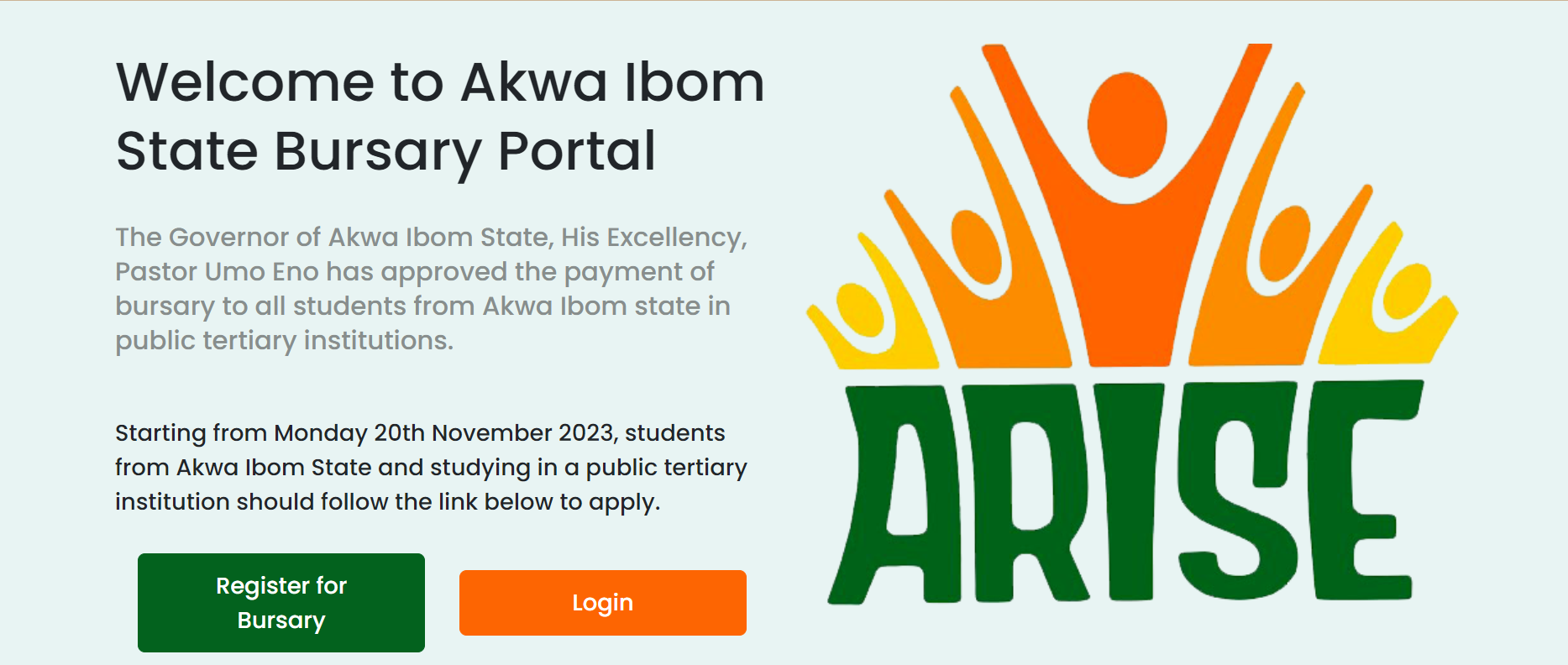 Akwa Ibom State Bursary Program 2024 for University Students