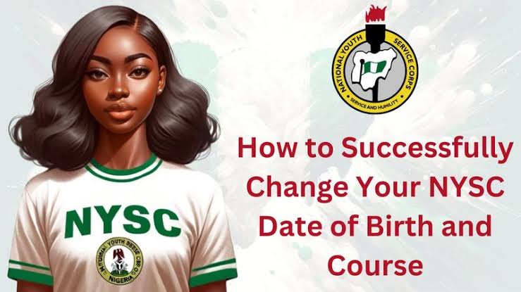 How to Apply for Correction of DOB on NYSC Portal