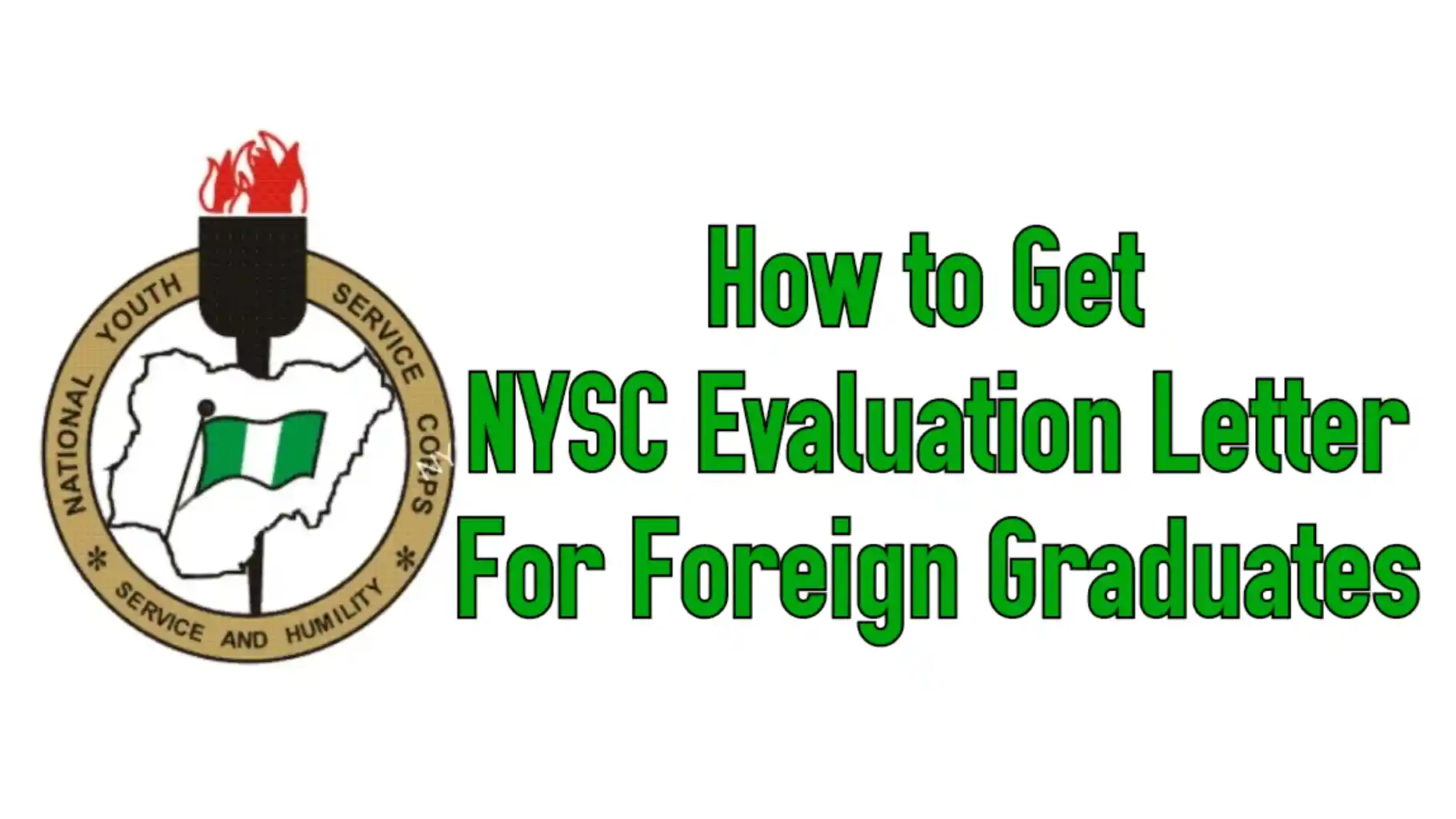 How to Get NYSC Evaluation Letter for Foreign Graduates