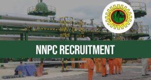 NNPC Recruitment Application Form Portal